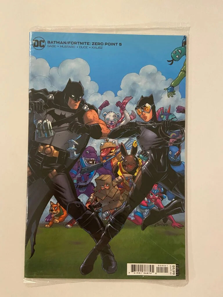 BATMAN FORTNITE ZEROPOINT #5 NM Sealed Amanda Conner Variant