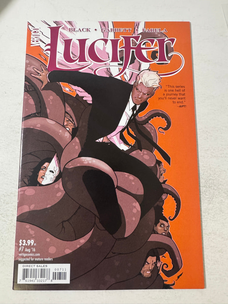 LUCIFER #7 Vol 2 Lee Garbett Cover