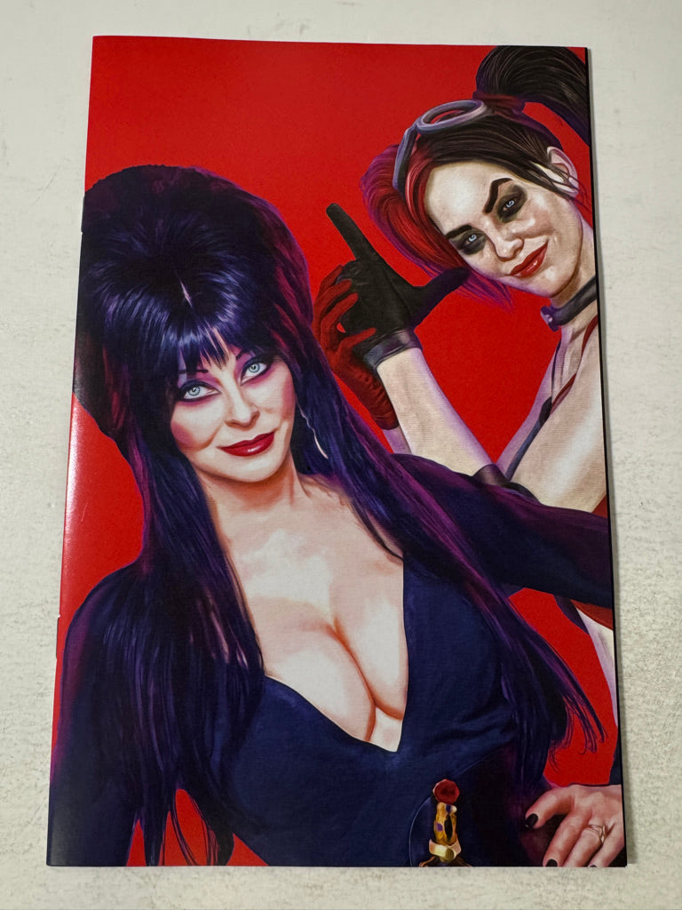 HARLEY QUINN X ELVIRA #1 VF/NM Mark Spears Blind Bag Red ZG Variant