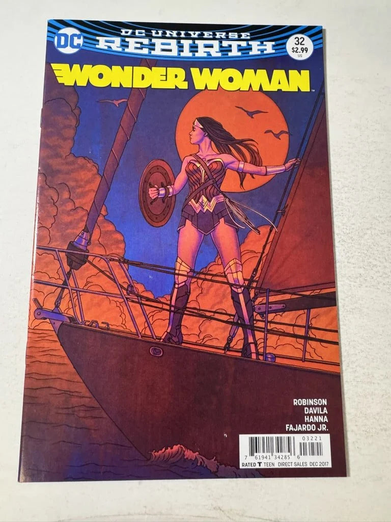 WONDER WOMAN #32 Vol 5 NM Jenny Frison Variant