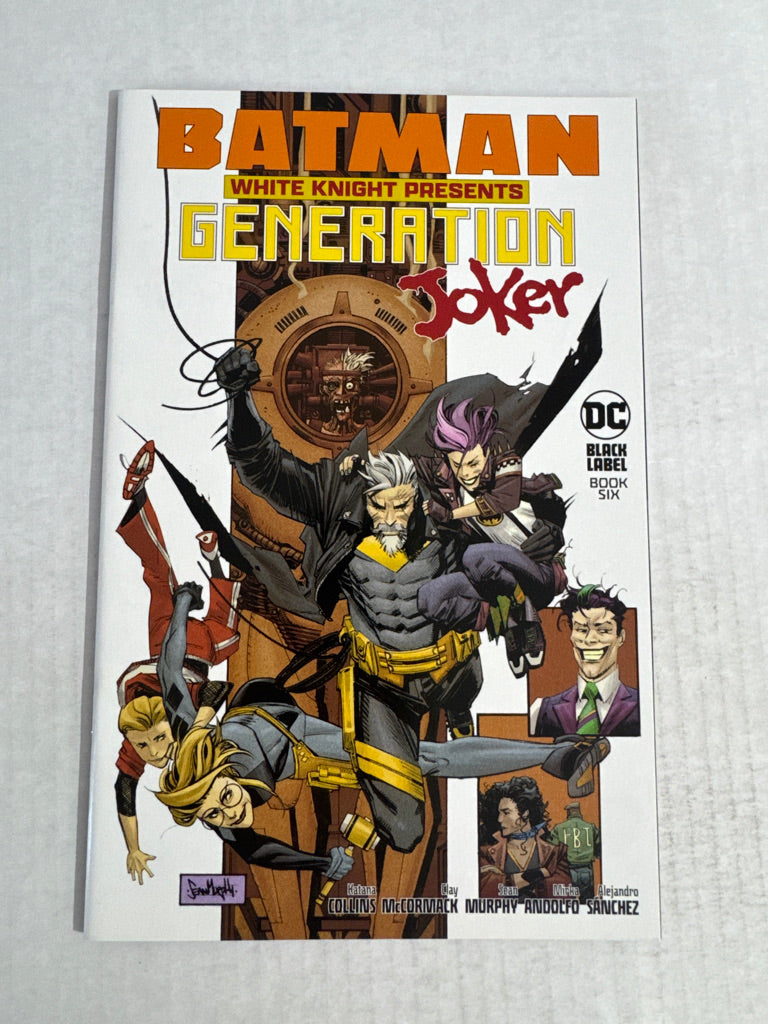 BATMAN WHITE KNIGHT: GENERATION JOKER #6 NM Sean Murphy Cover