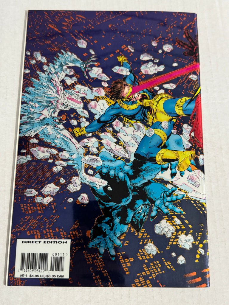 SABRETOOTH IN THE RED ZONE NM Chromium Cover