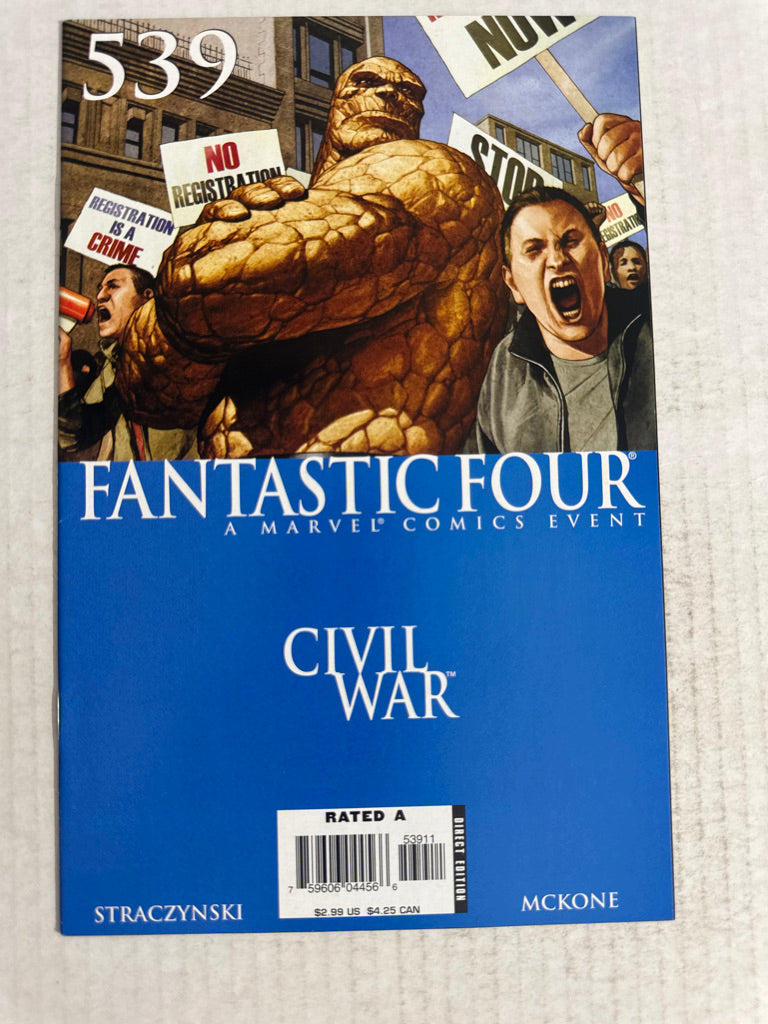 FANTASTIC FOUR #539 NM Adi Granov Cover