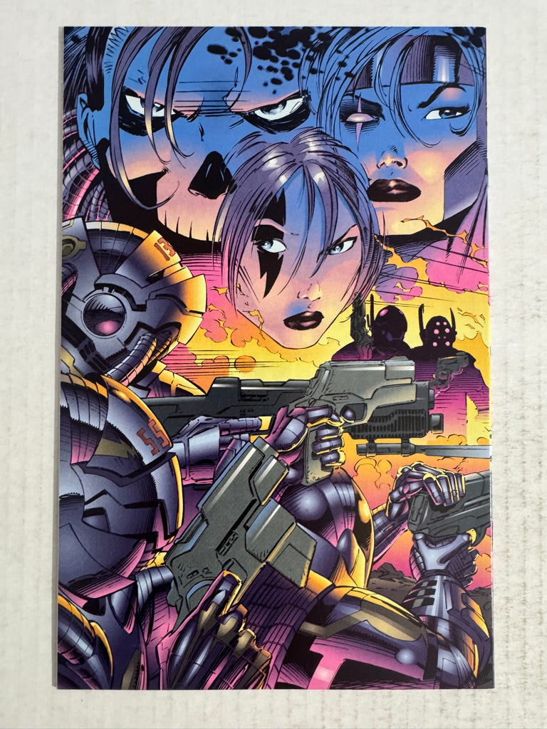 CYBER FORCE #1 NM- Marc Silvestri Cover NEWSSTAND