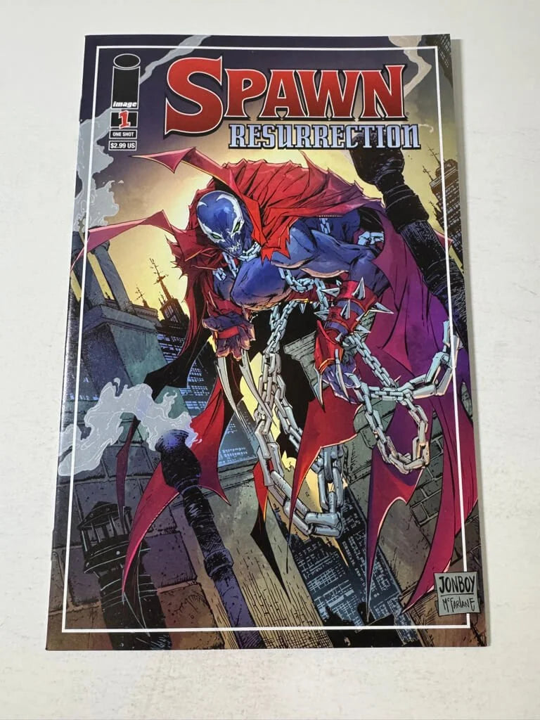 SPAWN RESURRECTION #1 NM Jonboy Meyers & Todd McFarlane B Variant