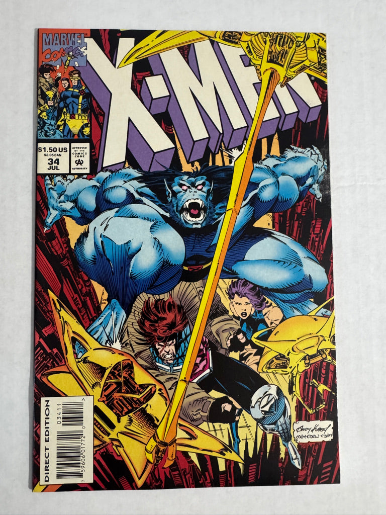 X-MEN #34 NM