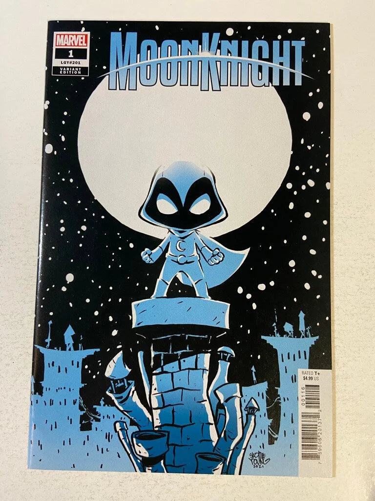 MOON KNIGHT #1 Vol 7 NM Skottie Young Variant 1ST APPEARANCE