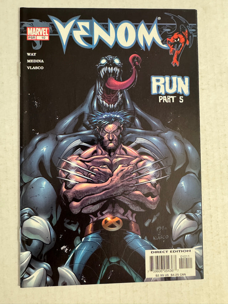 VENOM #10 VF/NM 1ST APPEARANCE