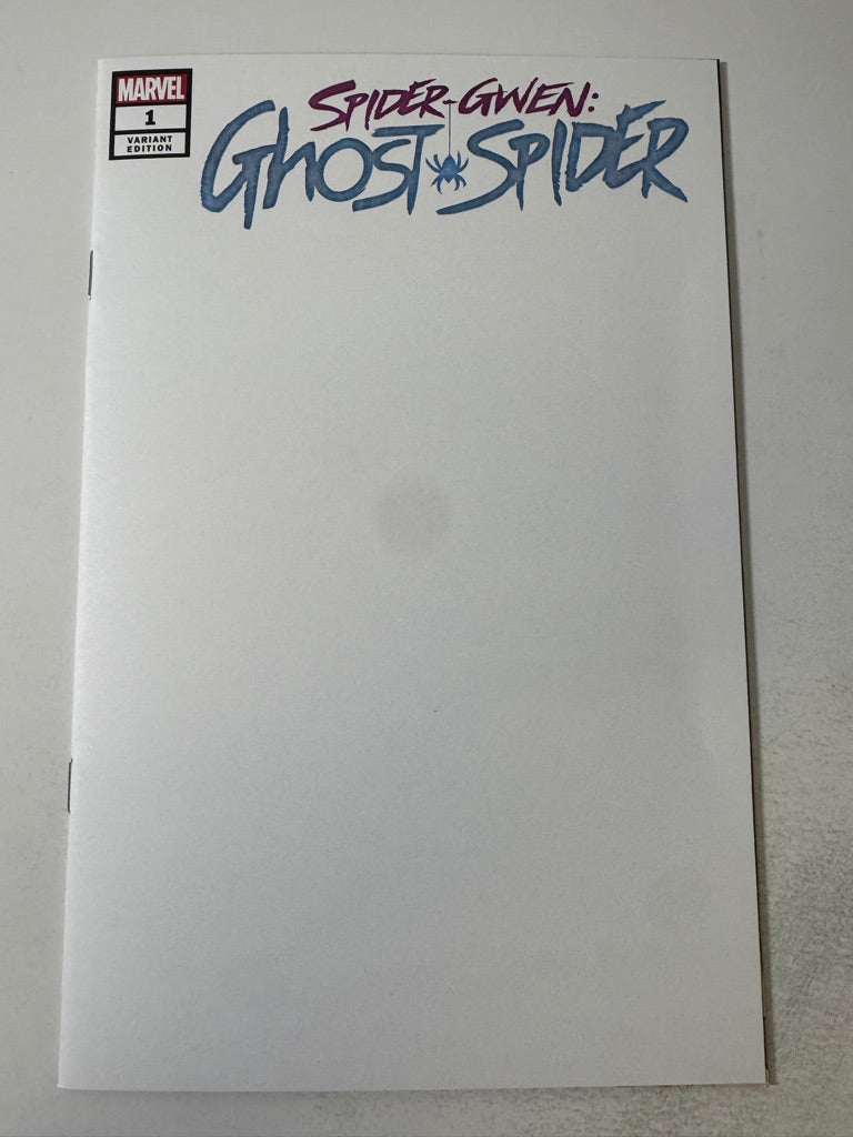 SPIDER-GWEN GHOST-SPIDER #1 NM Blank Variant