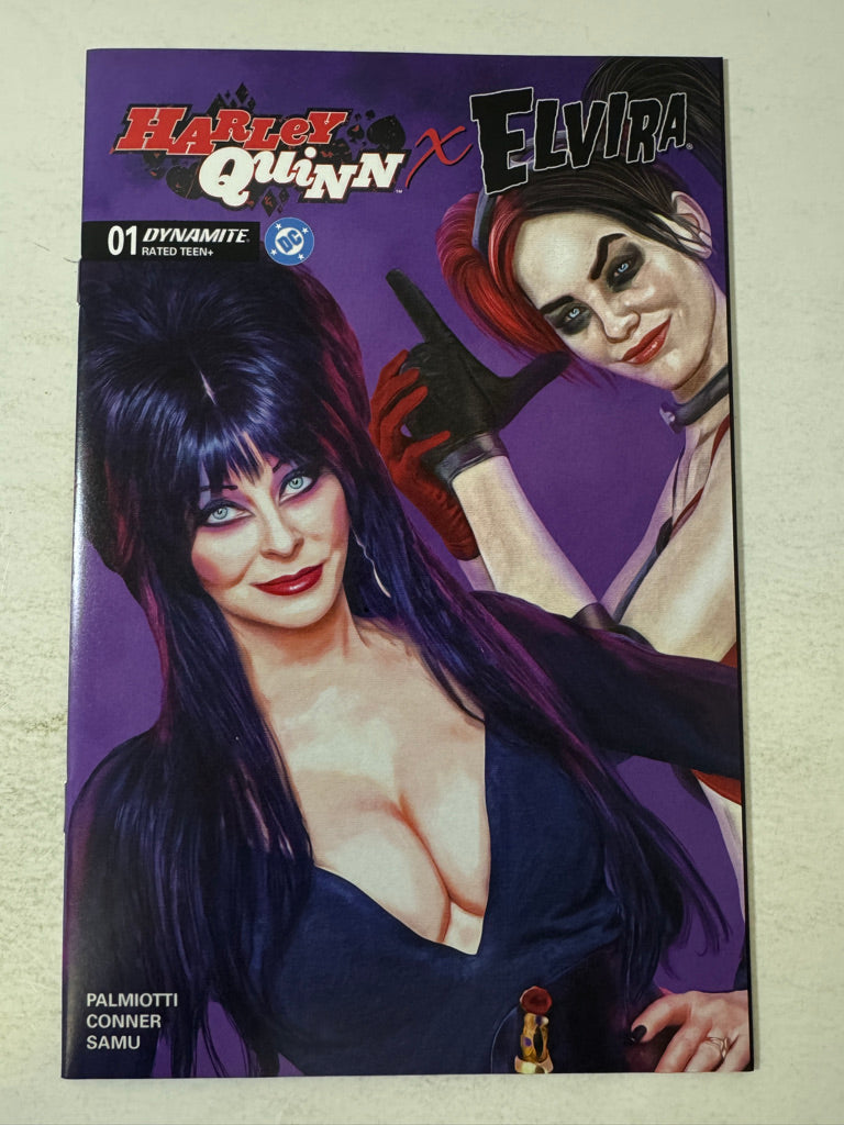 HARLEY QUINN X ELVIRA #1 NM Mark Spears E Variant
