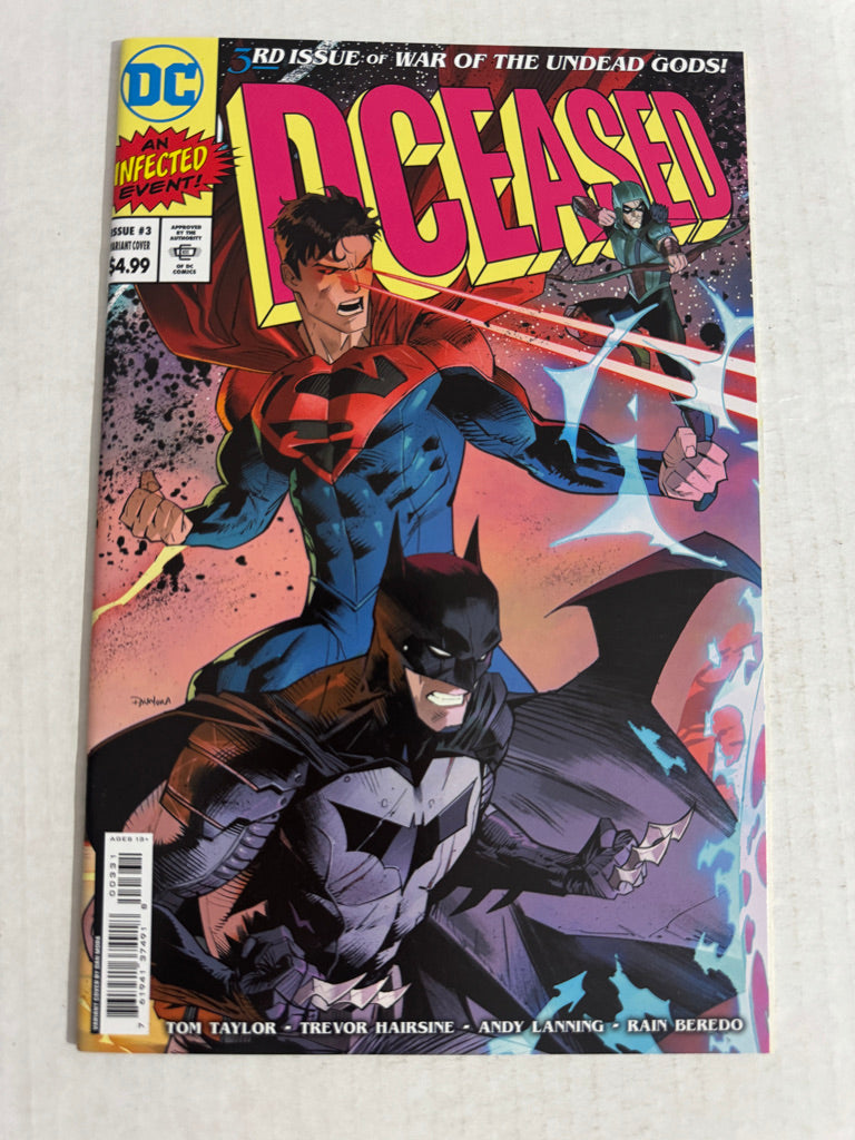 DCEASED War of The Undead Gods #3 NM Dan Mora Connecting Variant