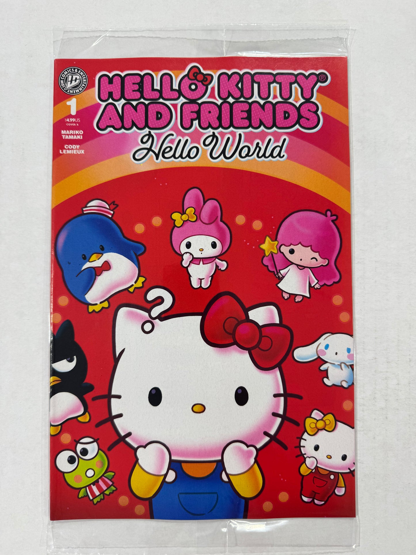 HELLO KITTY AND FRIENDS: HELLO WORLD! #1 NM (Sticker Book Inside)