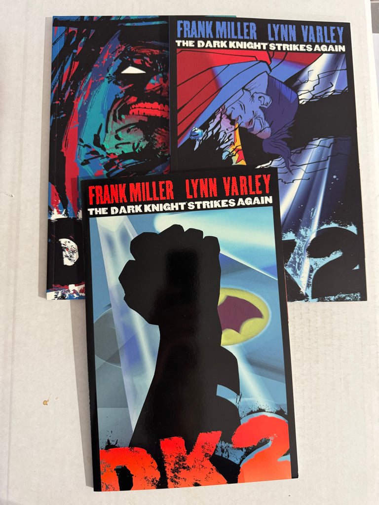 DK2 Batman The Dark Knight Returns #1-3 NM Frank Miller Covers SET