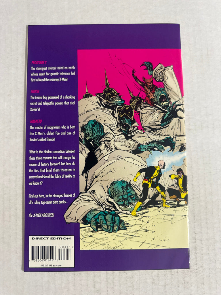 X-MEN ARCHIVES Featuring Legion #3 NM Bill Sienkiewicz Cover