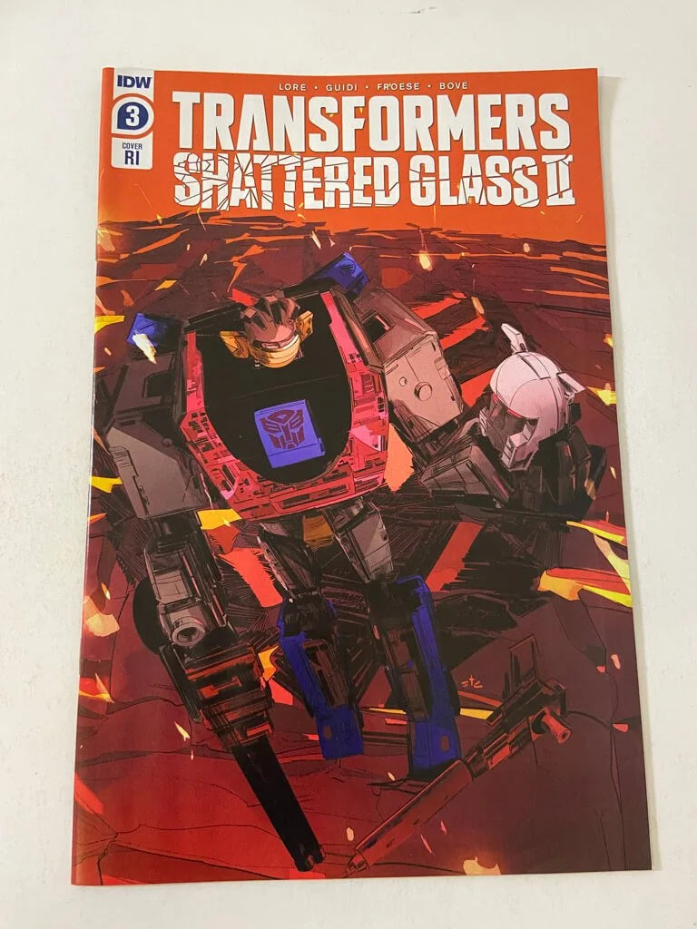 TRANSFORMERS Shattered Glass II #3 NM 1:10 Variant