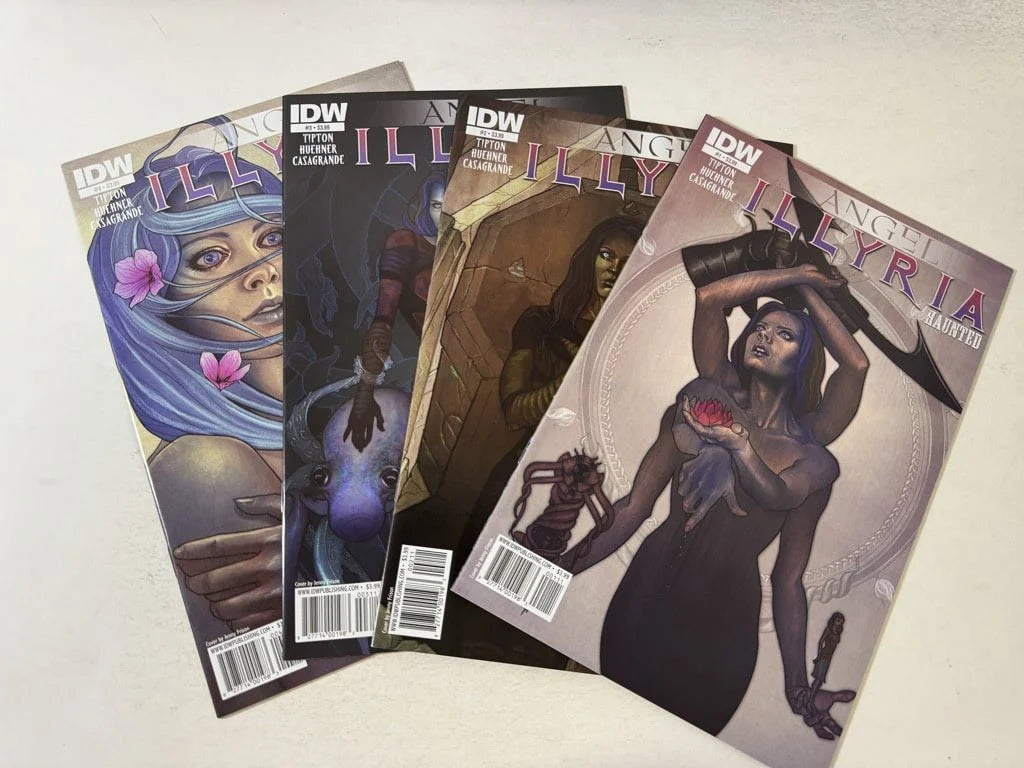 ANGEL ILLYRIA Haunted #1-4 NM Jenny Frison Cover SET
