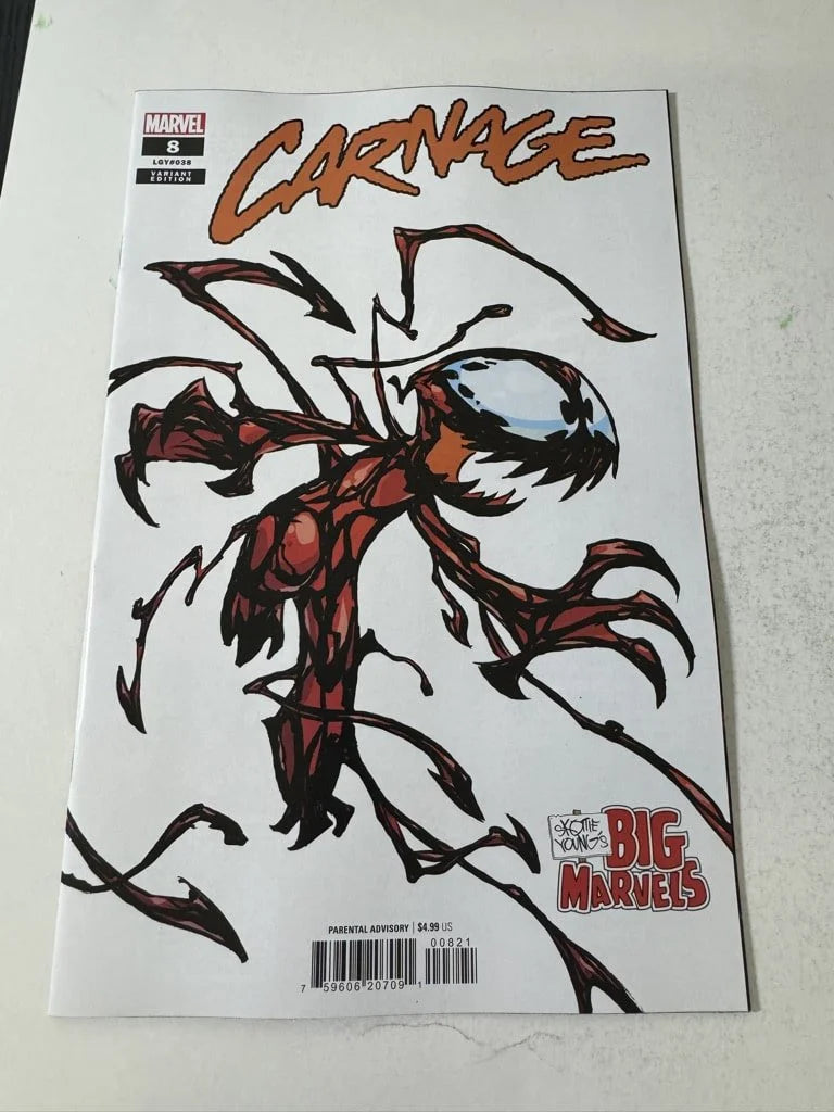 CARNAGE #8 Vol 4 NM Skottie Young Variant