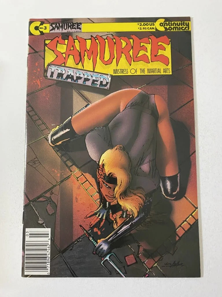 SAMUREE #3 NM NEWSSTAND Neal Adams Cover