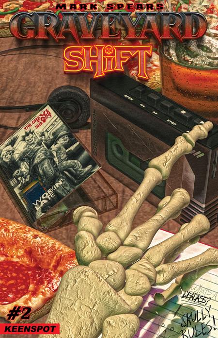PRE-SALE: MARK SPEARS GRAVEYARD SHIFT #2 CVR E MARK SPEARS HANGIN TOUGH HOMAGE VAR