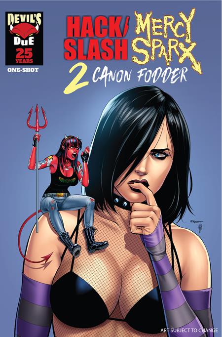 PRE-SALE: HACK SLASH MERCY SPARX CANON FODDER #1 (ONE SHOT) CVR C MATT MERHOFF VAR (MR)