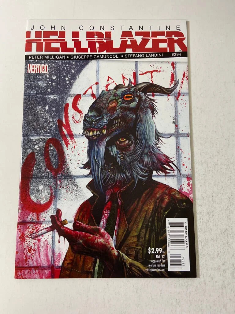 HELLBLAZER #294 Simon Bisley Cover