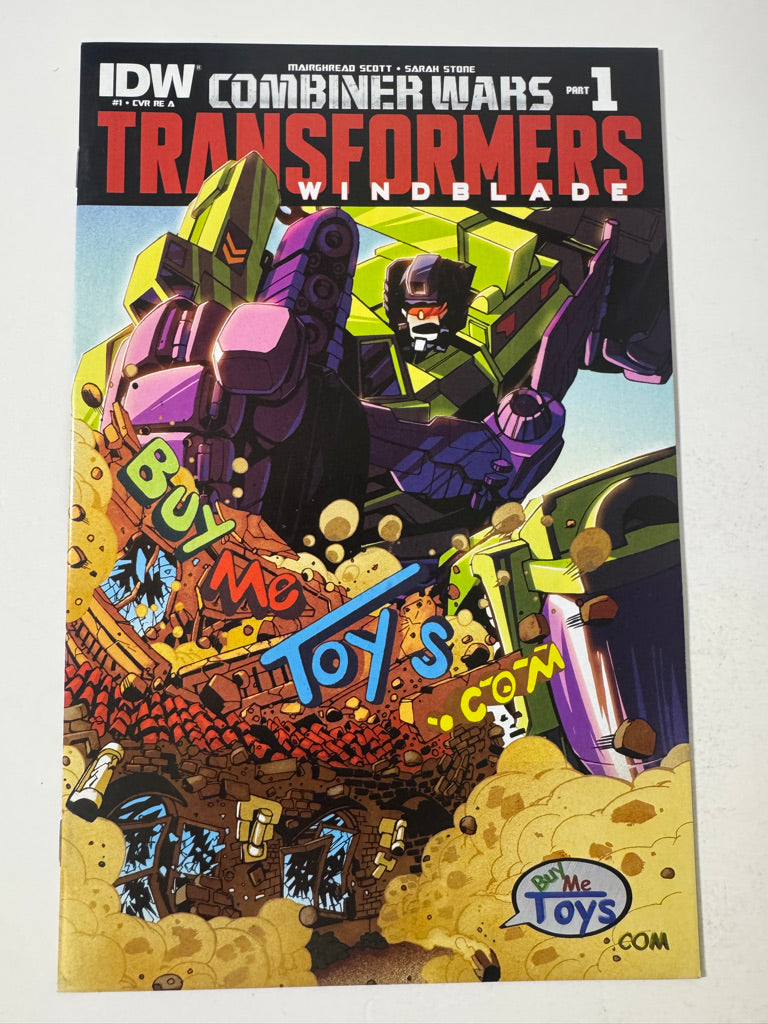 TRANSFORMERS Windblade #1 NM Buymetoys.com Store Exclusive Variant