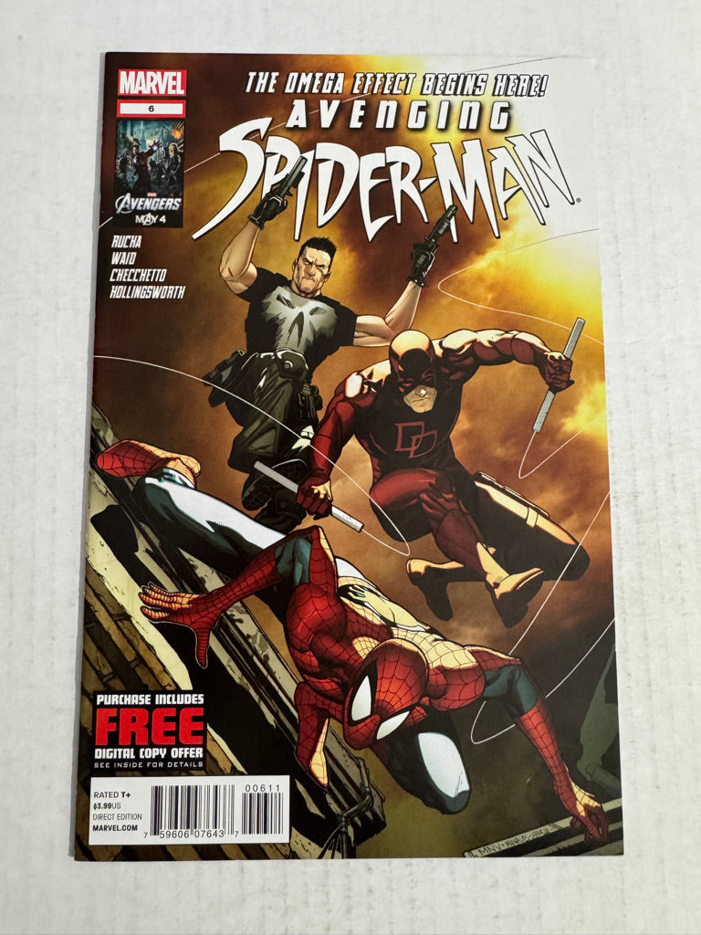AVENGING SPIDER-MAN #6 Checcetto Cover