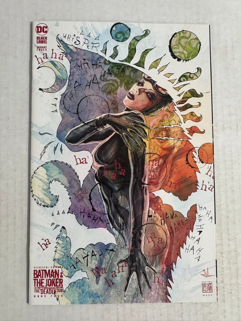 BATMAN & THE JOKER DEADLY DUO #4 NM David Mack Catwoman Variant