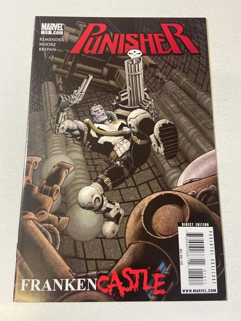 PUNISHER #13 Vol 7 NM Mike McKone Cover