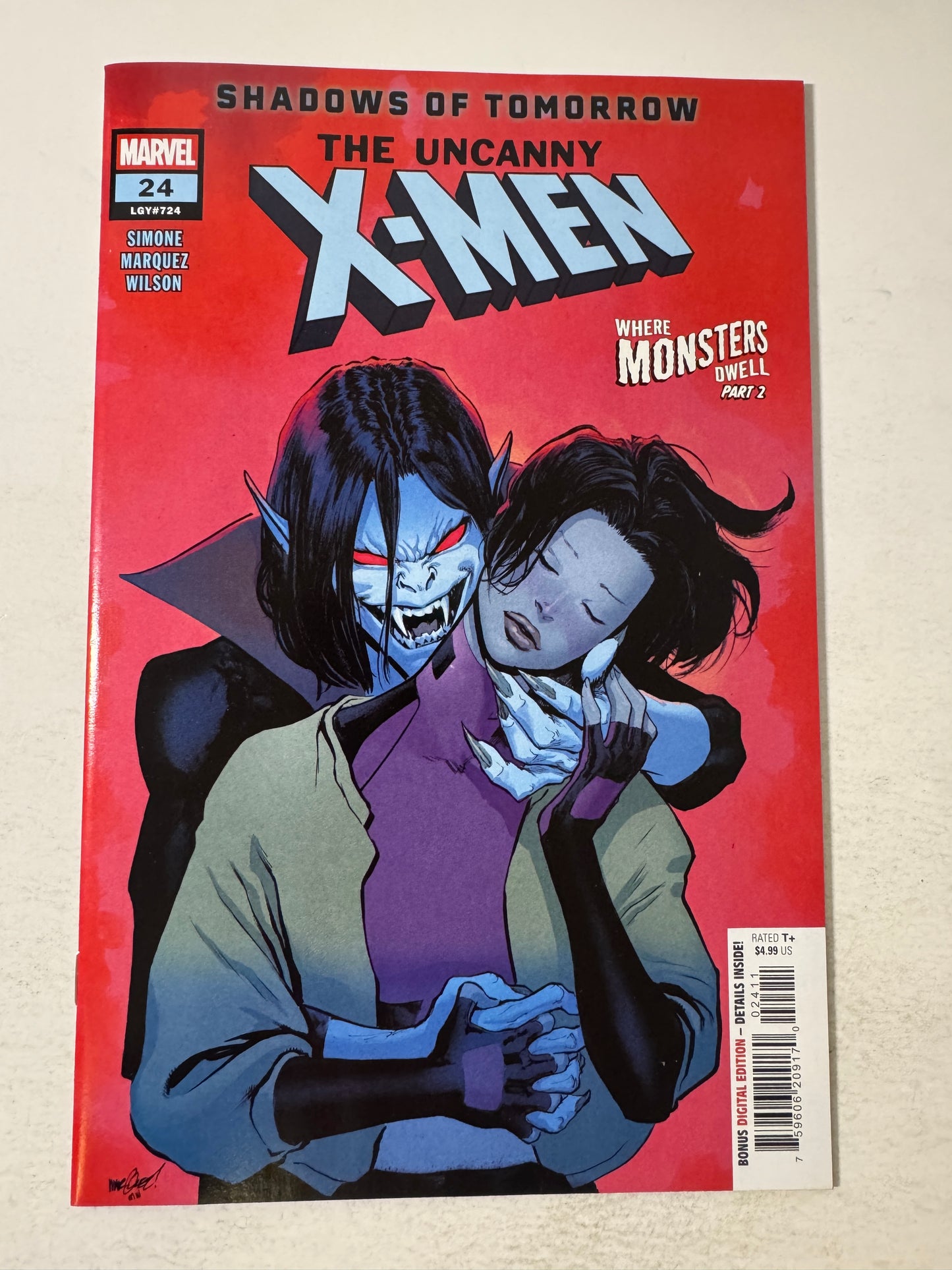 UNCANNY X-MEN #24 Vol 6 NM