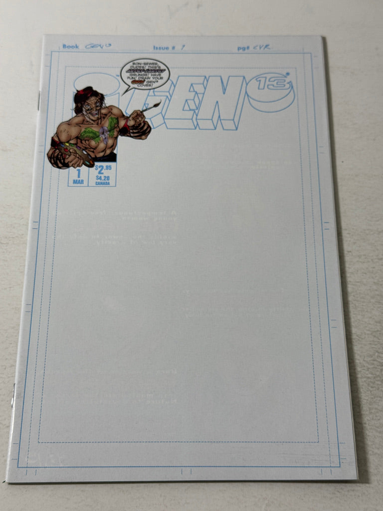 GEN 13 #1 Vol 2 NM Blank Variant