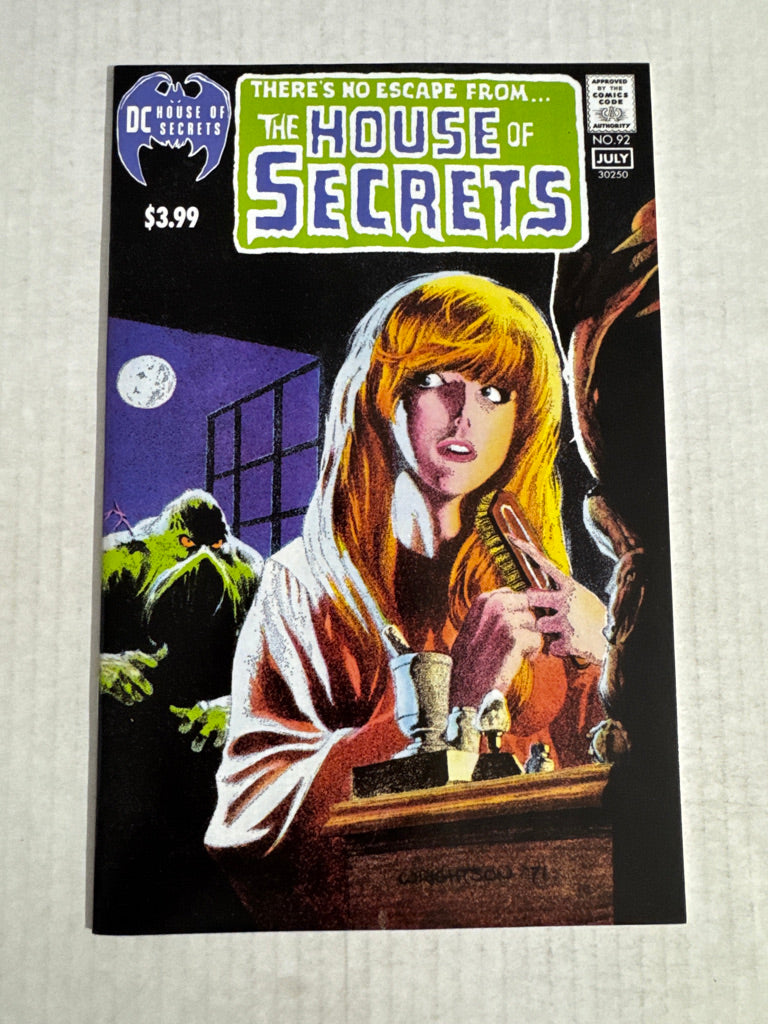 HOUSE OF SECRETS #92 NM Bernie Wrightson Cover Facsimile