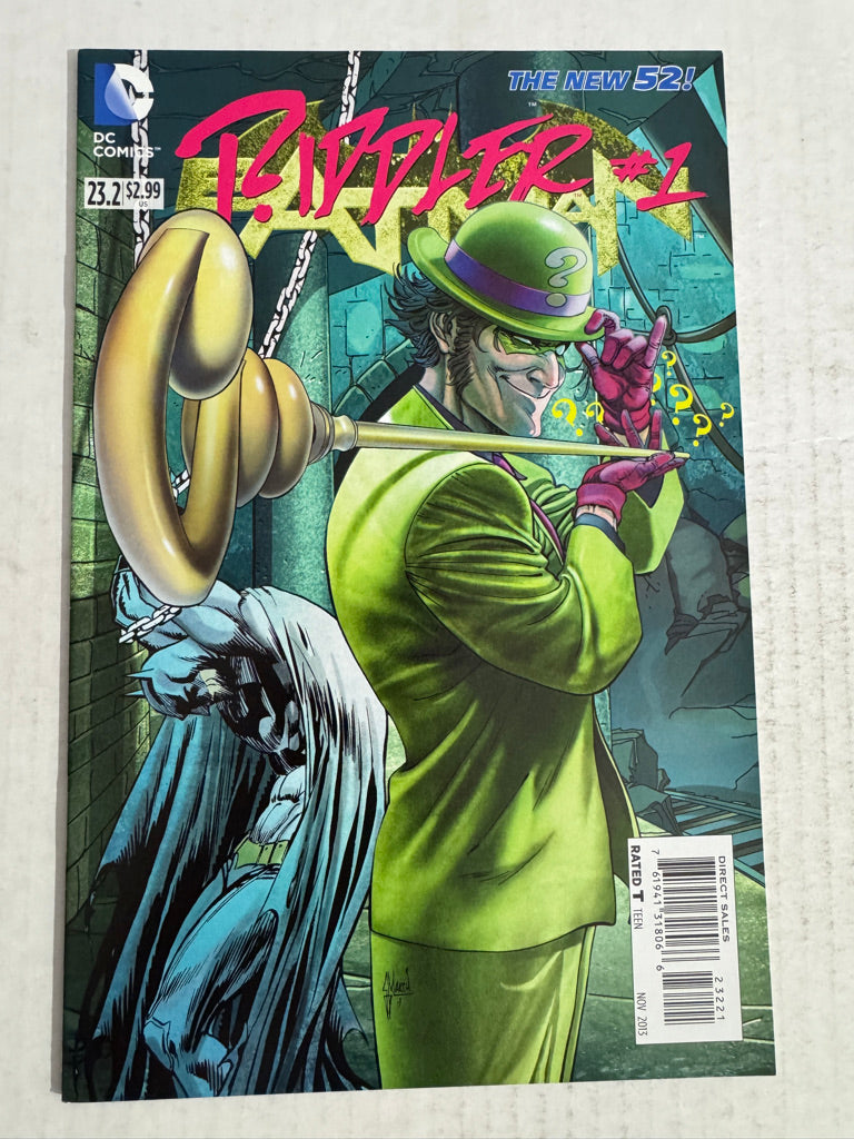 BATMAN #23.2 RIDDLER #1 Vol 2 NM Standard Cover