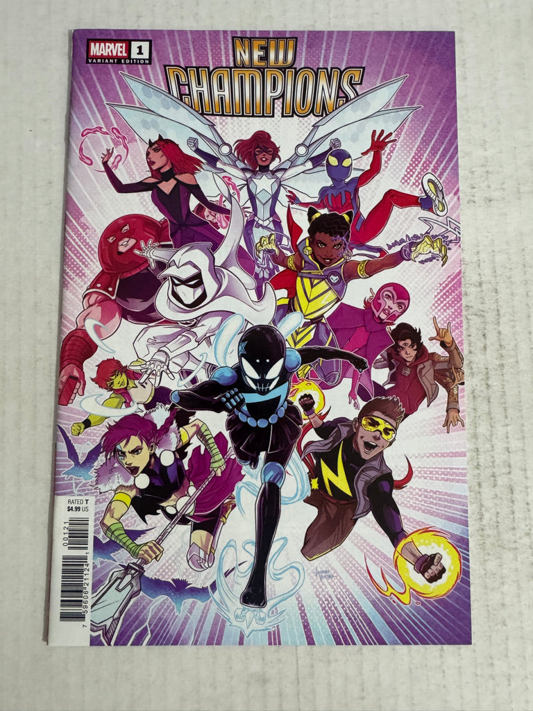 NEW CHAMPIONS #1 NM Vecchio Variant 1ST APPEARANCE