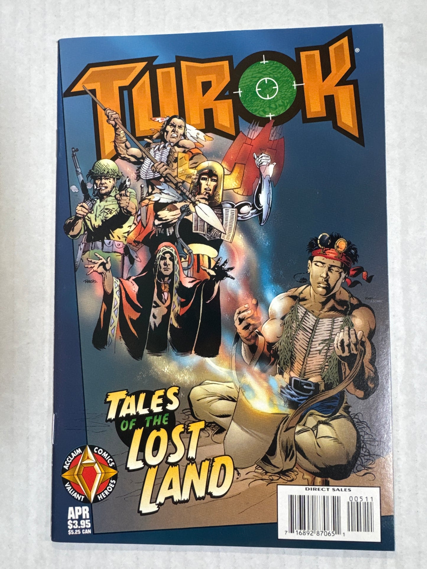 TUROK TALES OF THE LOST LAND NM-