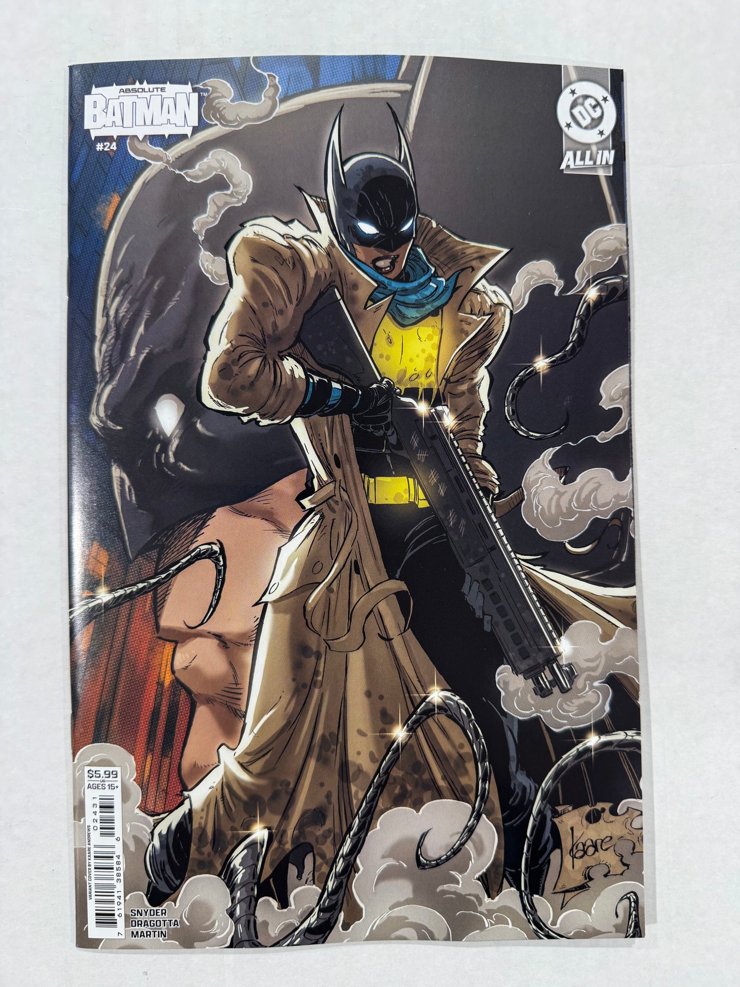 ABSOLUTE BATMAN #24 NM Cover C Kaare Andrews Variant