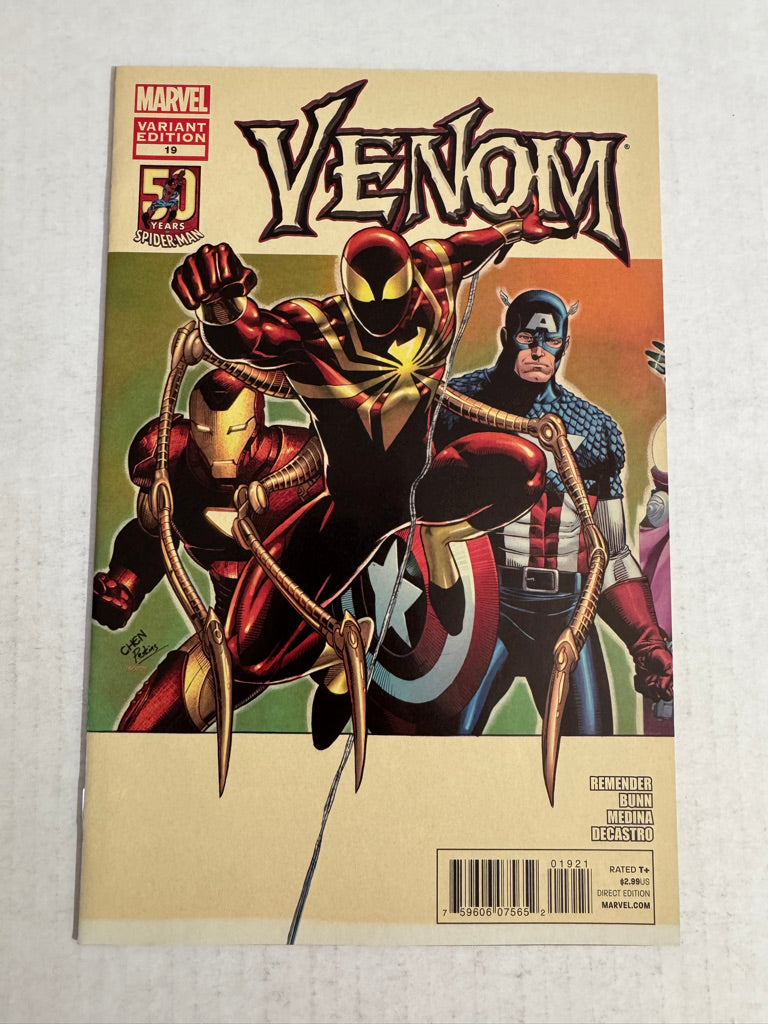 VENOM #19 Vol 2 FN- 1:25 Variant