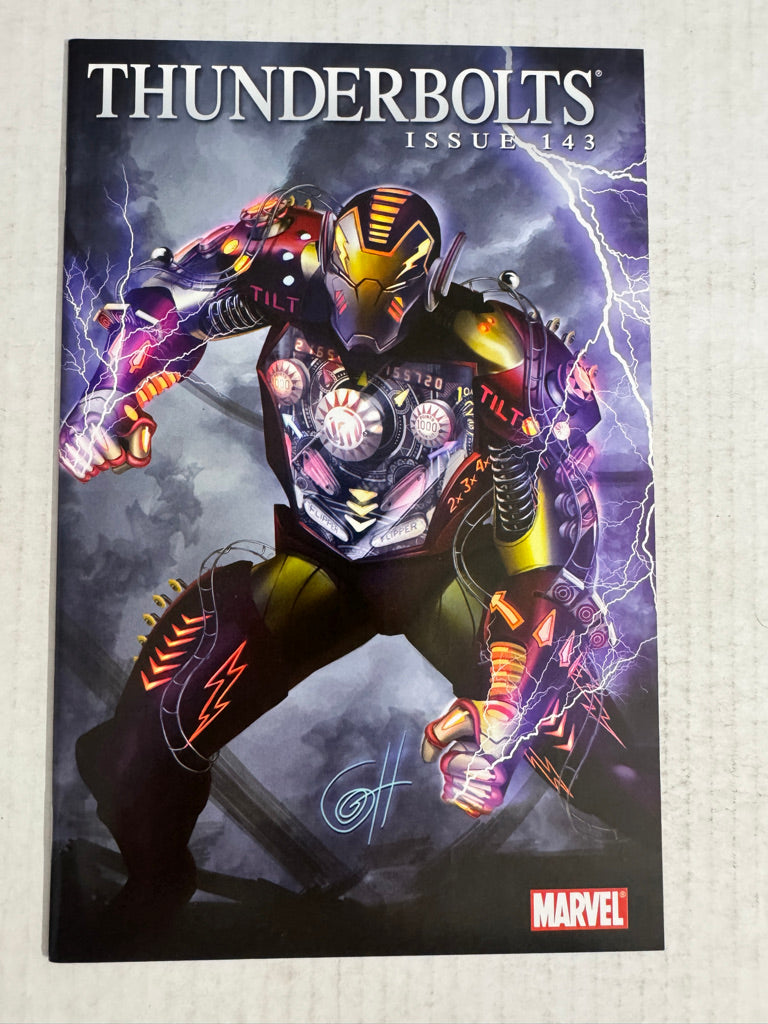 THUNDERBOLTS #143 NM- 1:15 Greg Horn Iron Man by Design Variant