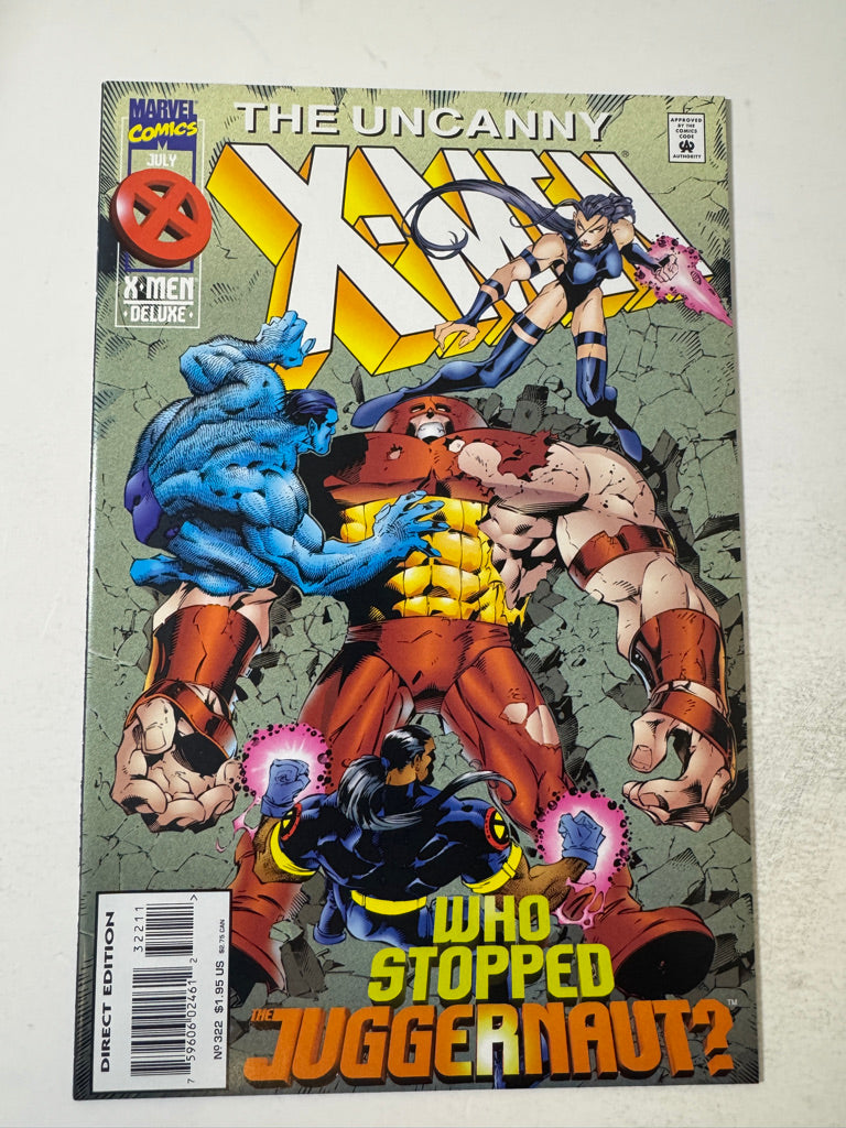 UNCANNY X-MEN #322 NM Joe Madureira Cover