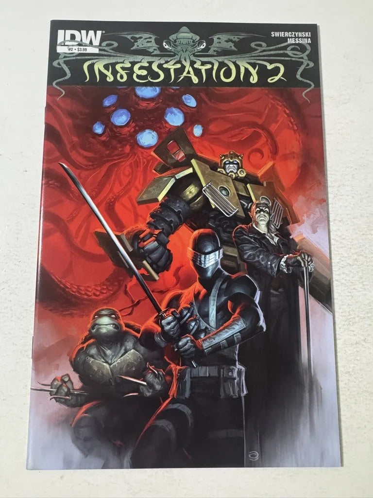 INFESTATION #2 NM Alex Garner Cover