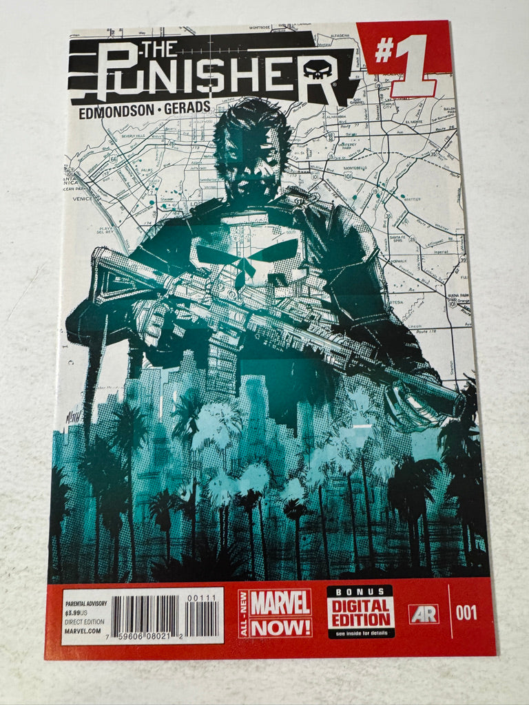 PUNISHER #1 Vol 9 NM Mitch Gerads Cover