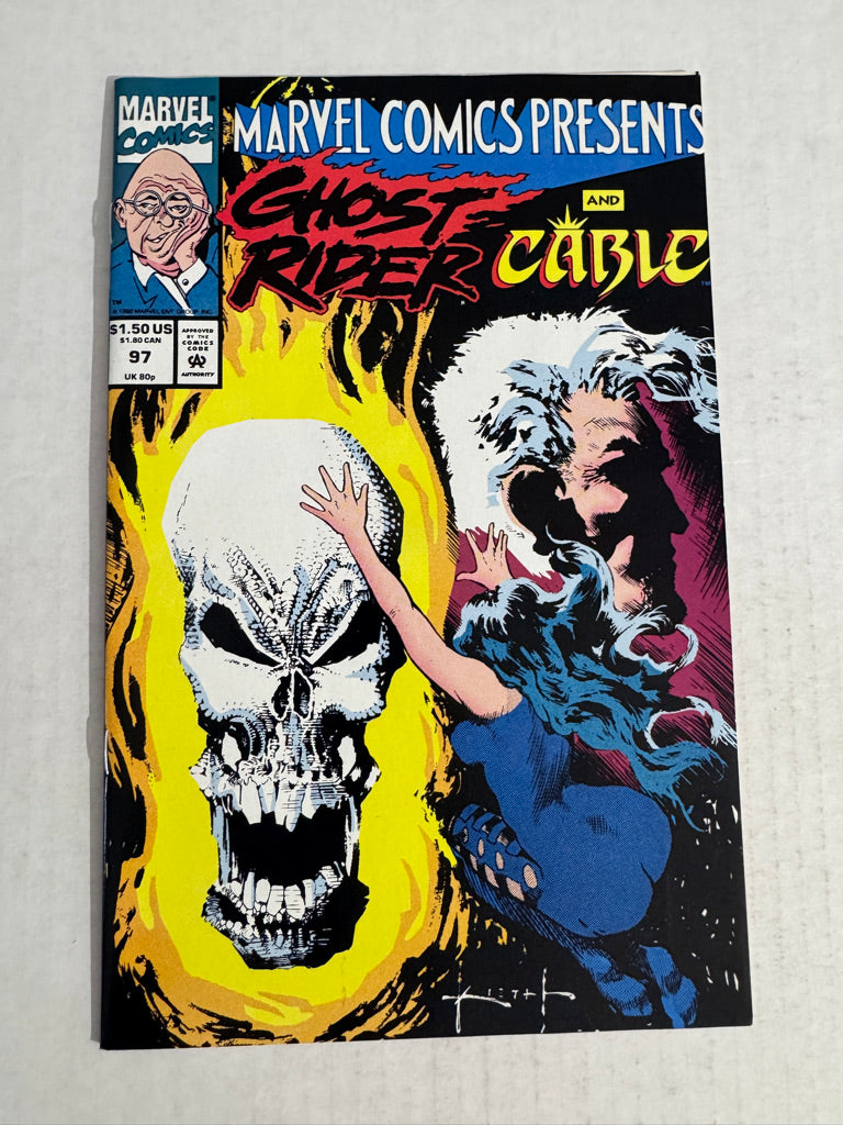MARVEL COMICS PRESENTS #97 VF/NM Sam Kieth Cover