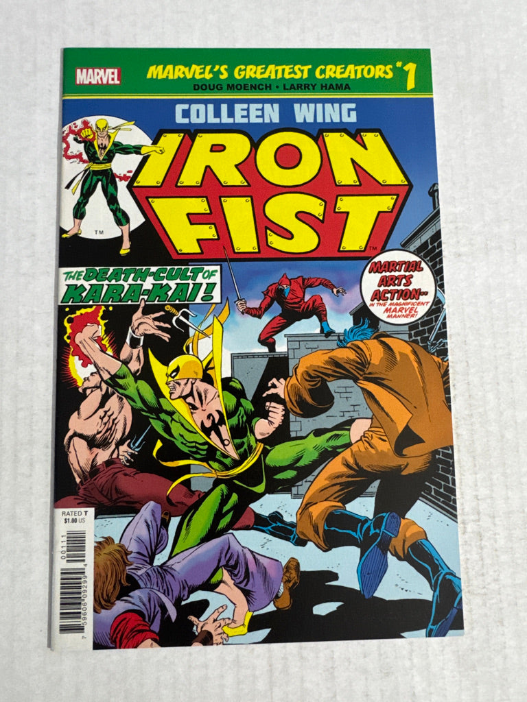 MARVEL PREMIERE #19 NM True Believers Colleen Wing Iron Fist Variant