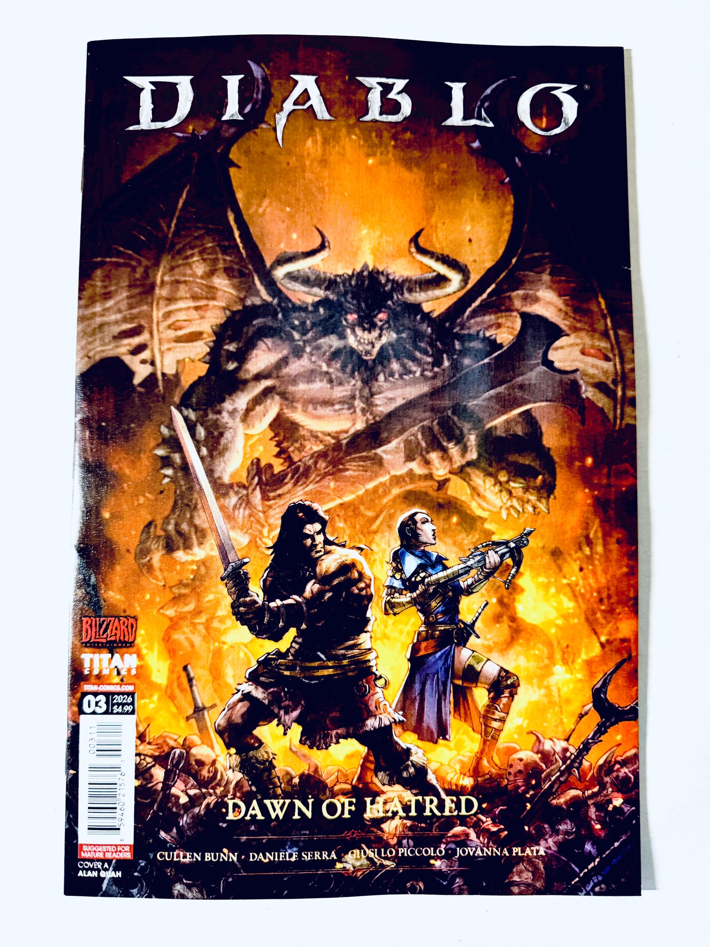 DIABLO: DAWN OF HATRED #3 NM
