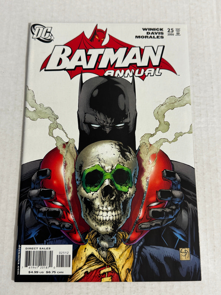 BATMAN ANNUAL #25 NM- 2nd Print Shane Davis Variant