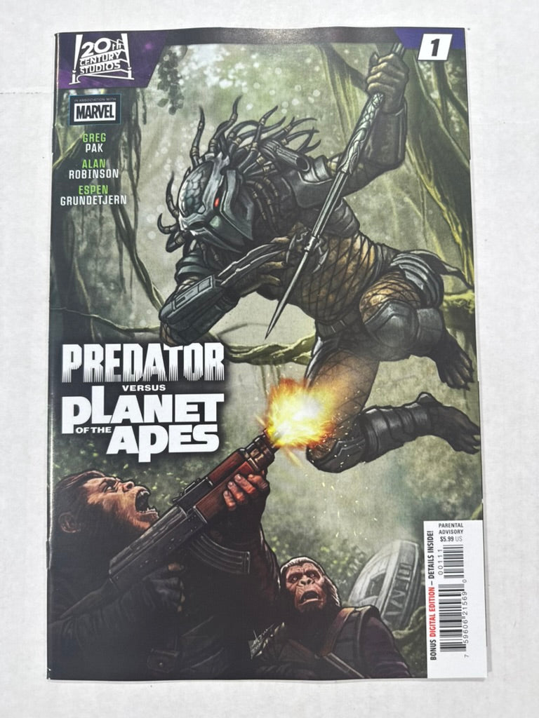 PREDATOR VS. PLANET OF THE APES #1 NM