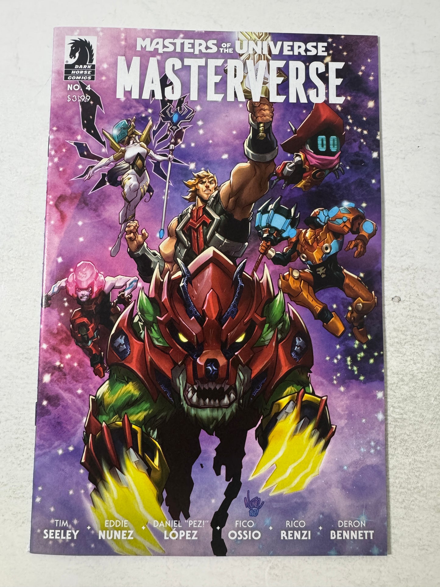 MASTERS OF THE UNIVERSE Masterverse #4 NM