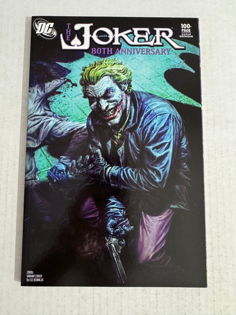 THE JOKER 80TH ANNIVERSARY NM Lee Bermejo 2000's Variant