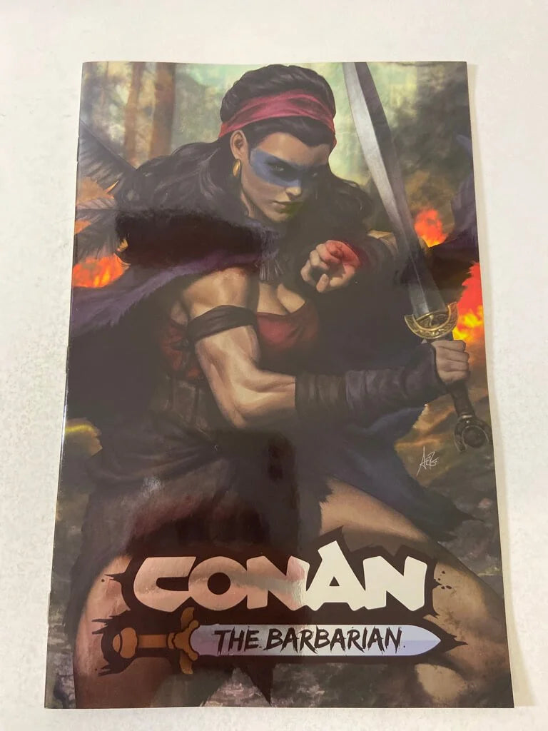 CONAN THE BARBARIAN #1 NM Foil Artgerm Variant LTD to 1000