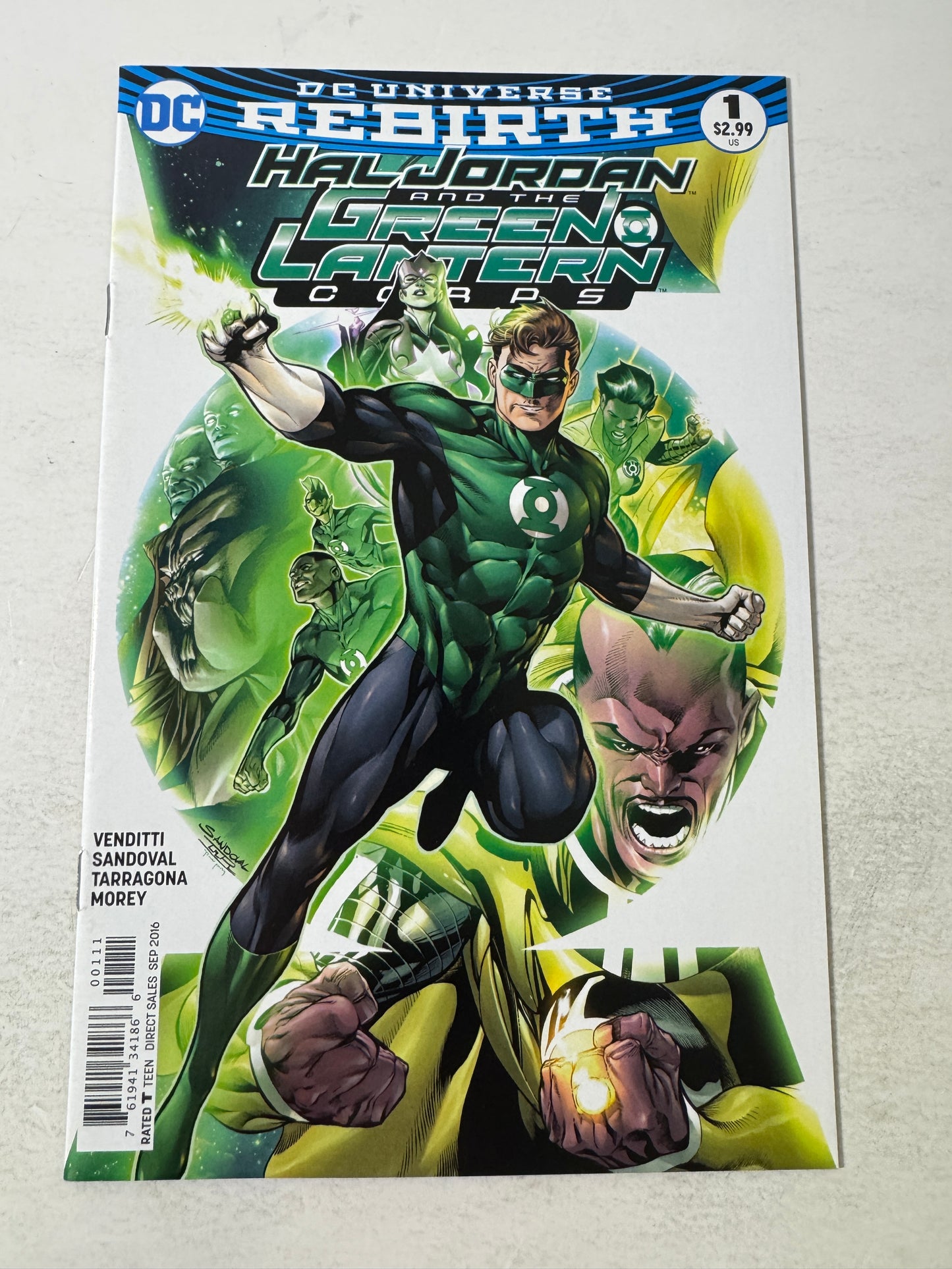HAL JORDAN AND THE GREEN LANTERNS #1 NM